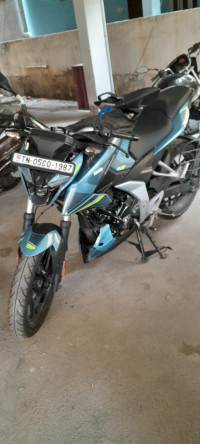 Light Blue Bajaj Pulsar N160