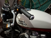 Baker White Royal Enfield Interceptor 650 Twin