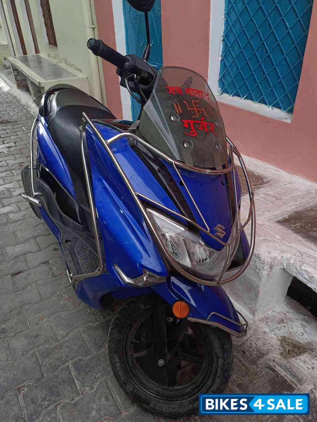 Blue Suzuki Burgman Street BS6 Blue Suzuki Burgman Street BS6