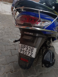 Blue Suzuki Burgman Street BS6