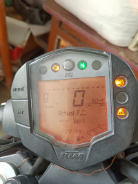 Orange And Gray KTM Duke 200 2022