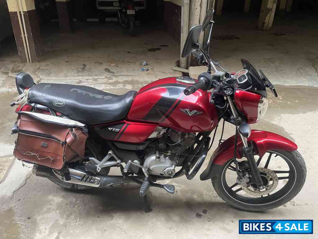 Red Black Bajaj V15