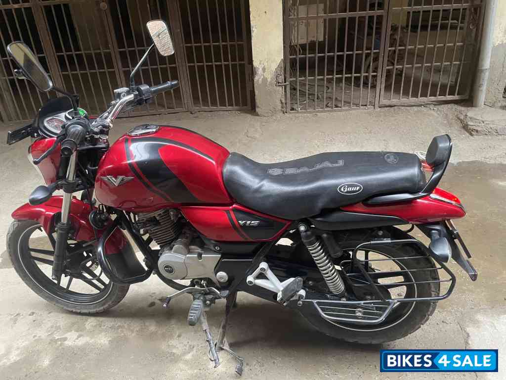 Red Black Bajaj V15