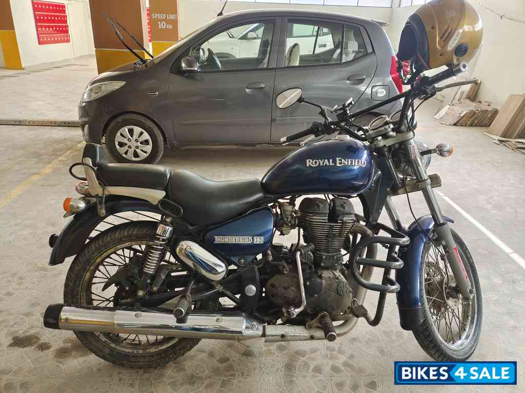 Marine Blue Royal Enfield Thunderbird 350