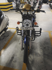 Marine Blue Royal Enfield Thunderbird 350