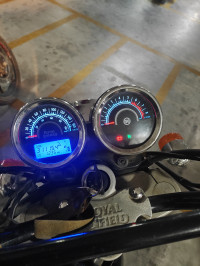 Marine Blue Royal Enfield Thunderbird 350