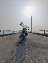 Pure Black Royal Enfield Classic 350 Single Channel BS6