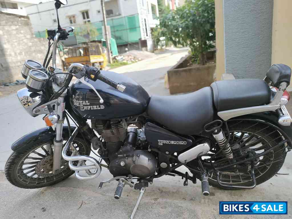 Dark Blue Royal Enfield Thunderbird TwinSpark 350