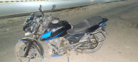 Black & Blue Bajaj Pulsar 150 Twin Disc BS6