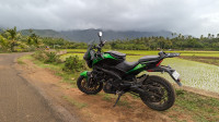 Green Bajaj Dominar 400 ABS BS6