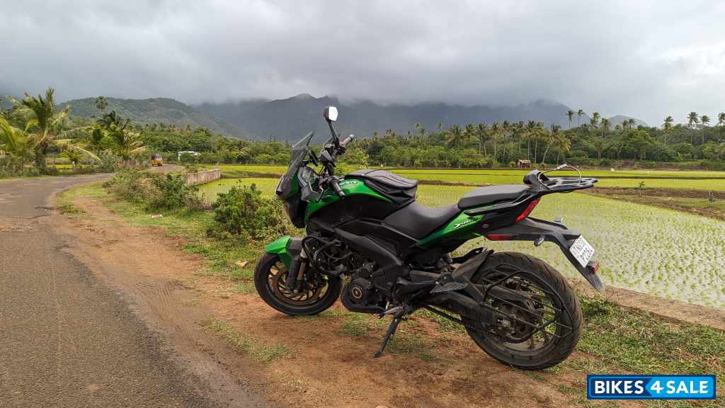 Green Bajaj Dominar 400 ABS BS6