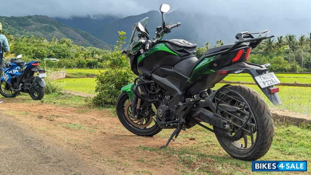 Green Bajaj Dominar 400 ABS BS6