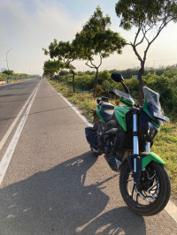 Green Bajaj Dominar 400 ABS BS6
