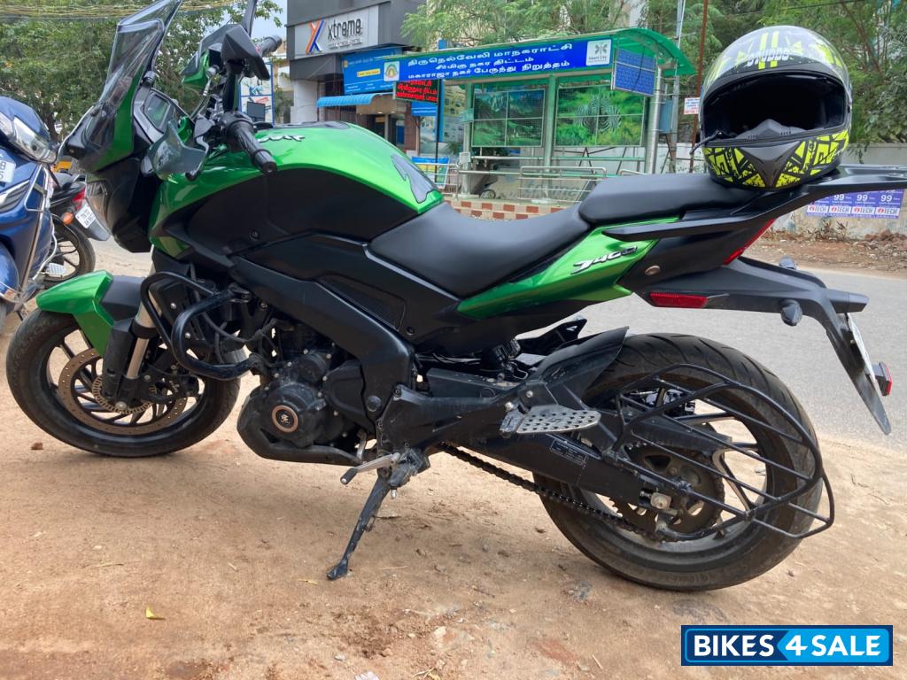 Green Bajaj Dominar 400 ABS BS6
