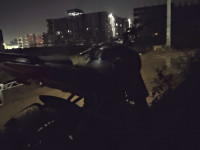 Pearl Black Bajaj Pulsar 200 NS ABS