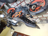 Grey KTM Duke 390 BS6