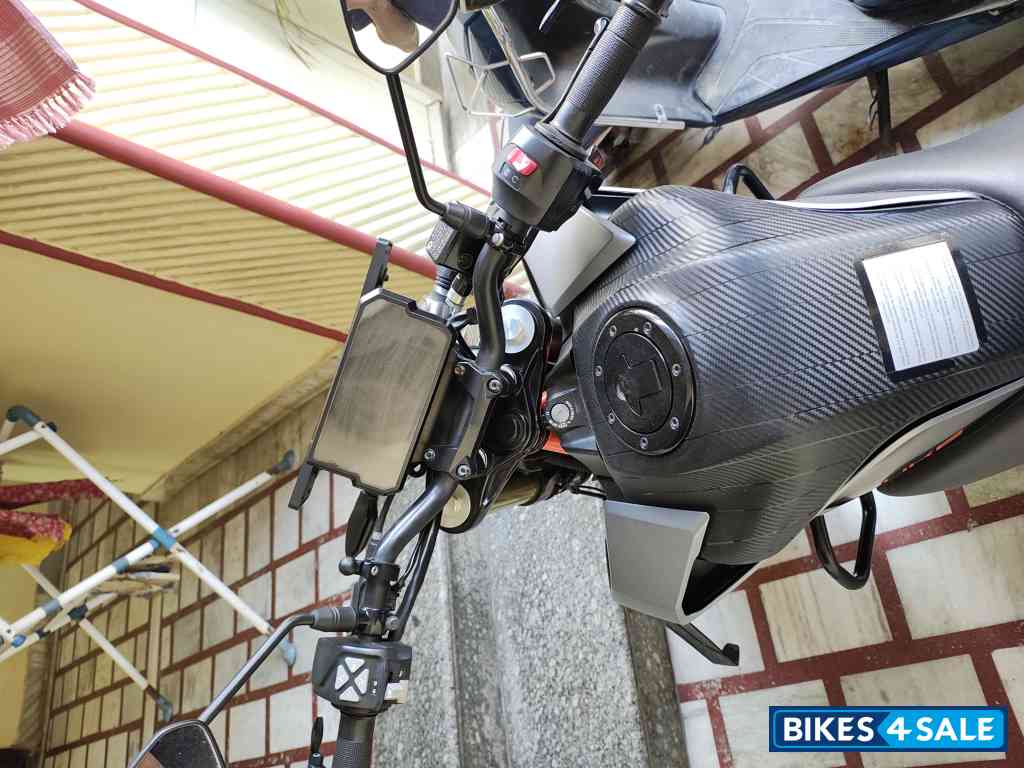 Grey KTM Duke 390 BS6