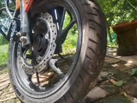 Orange Honda CB Hornet 160R ABS