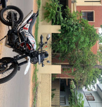 White Hero Xpulse 200 4V Rally Edition