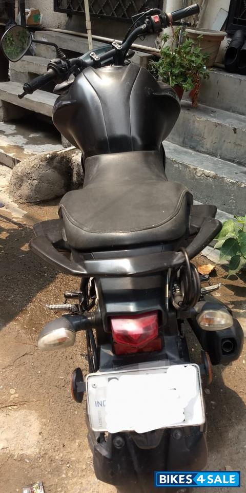 Black Yamaha FZ-S FI V3