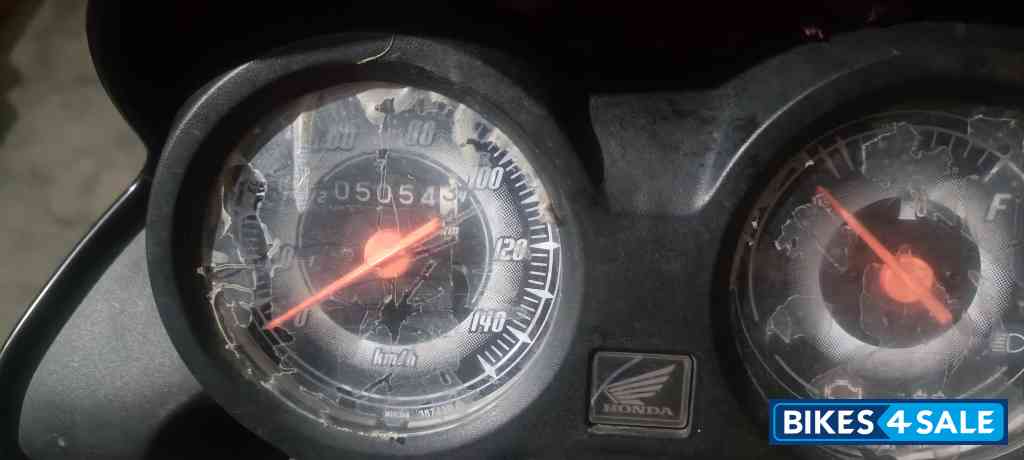 Blue Honda Shine 100