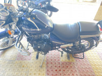 Blue Royal Enfield Thunderbird 350