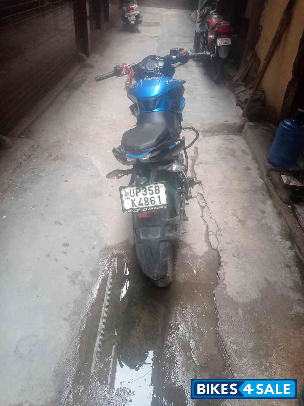 Beach Blue Bajaj Pulsar NS125 BS6