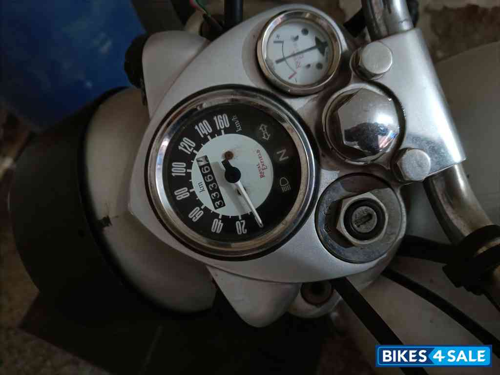 Silver Royal Enfield Classic 350