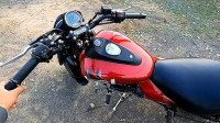 Fire Red Bajaj Avenger Street 160