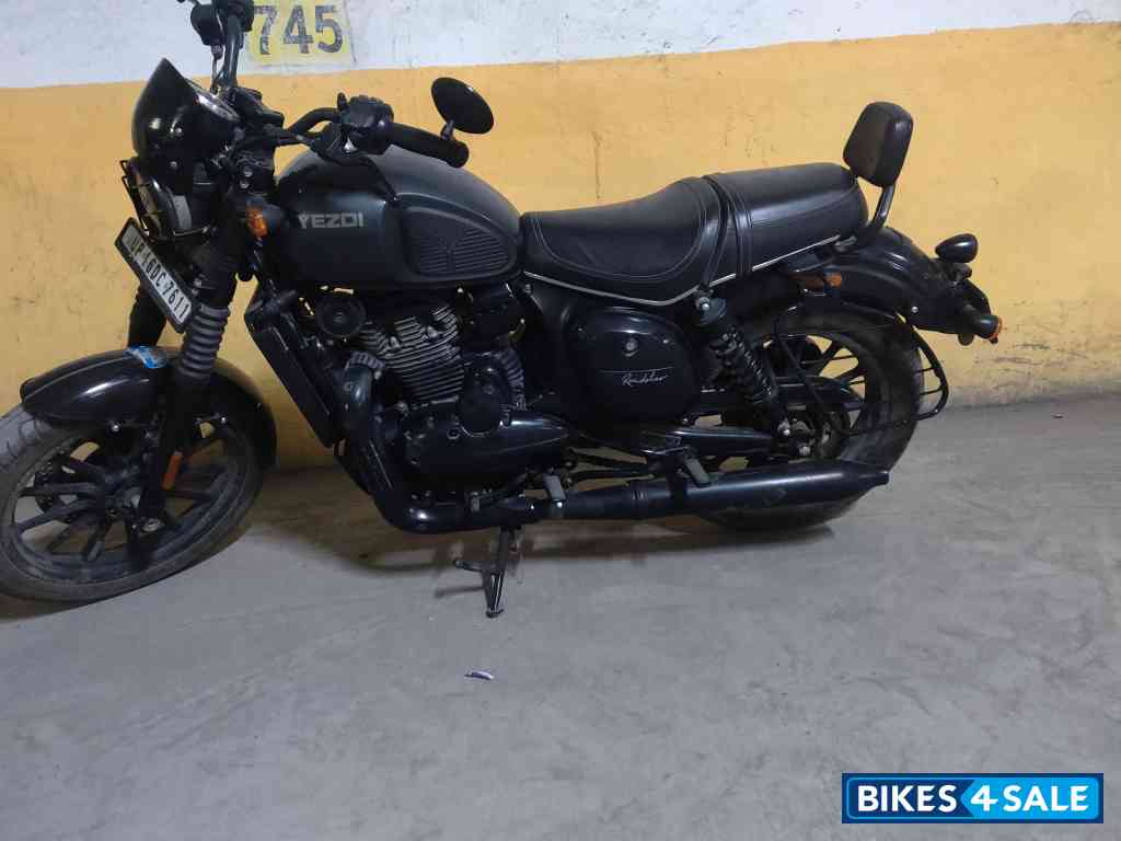 Dark Grey Yezdi Roadster Dark