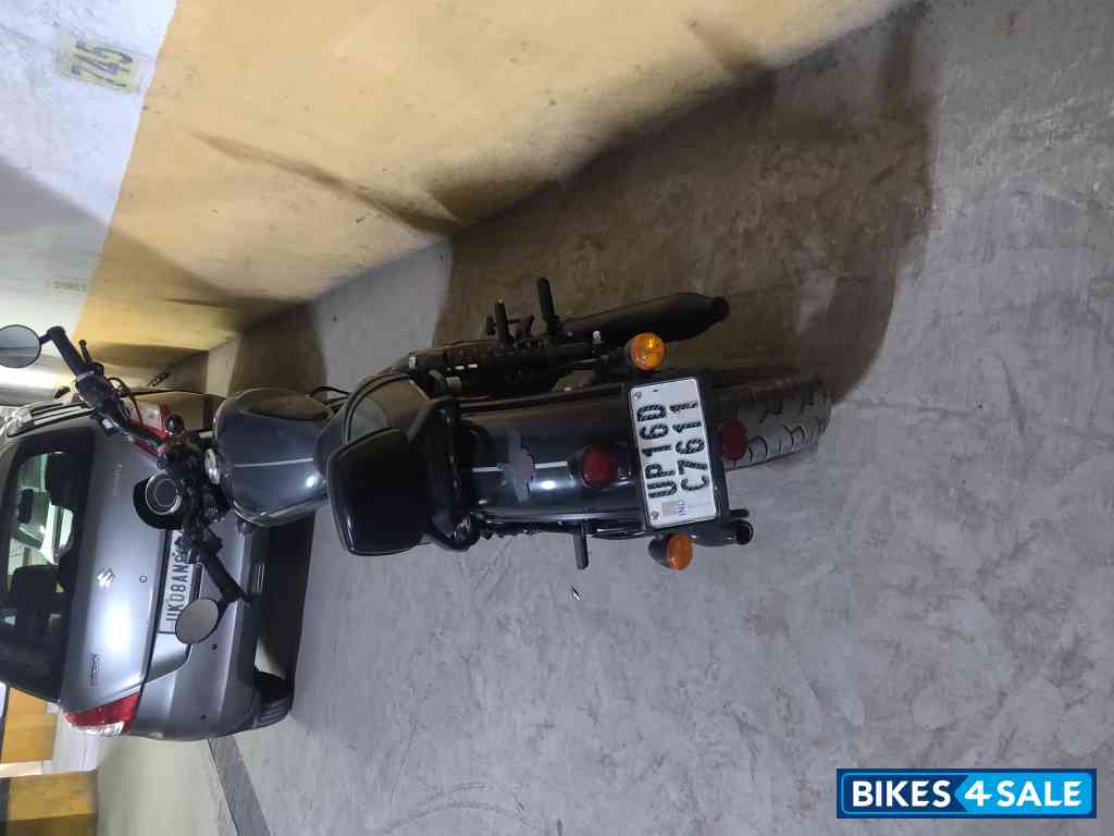 Dark Grey Yezdi Roadster Dark