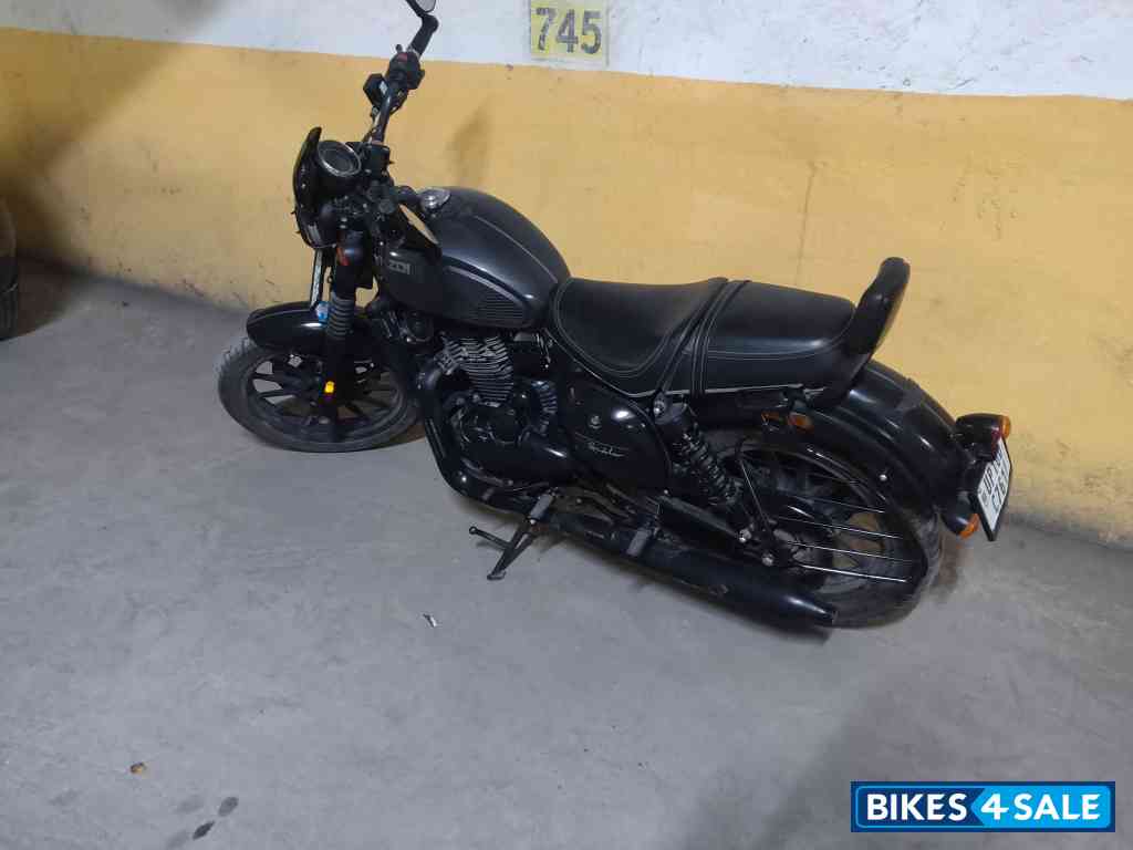 Dark Grey Yezdi Roadster Dark