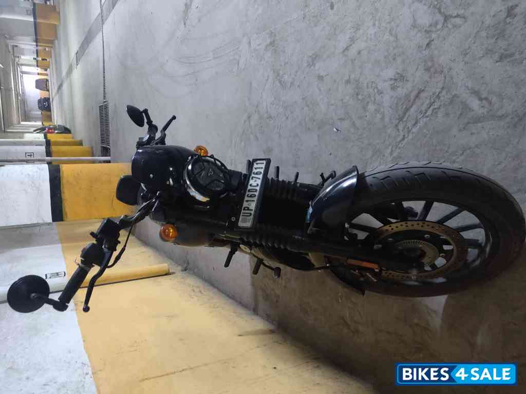 Dark Grey Yezdi Roadster Dark