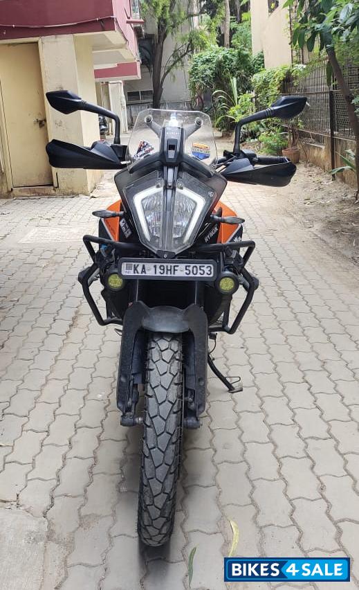 Orange KTM 390 Adventure