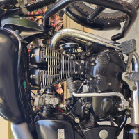 Matt Black Royal Enfield Thunderbird 350