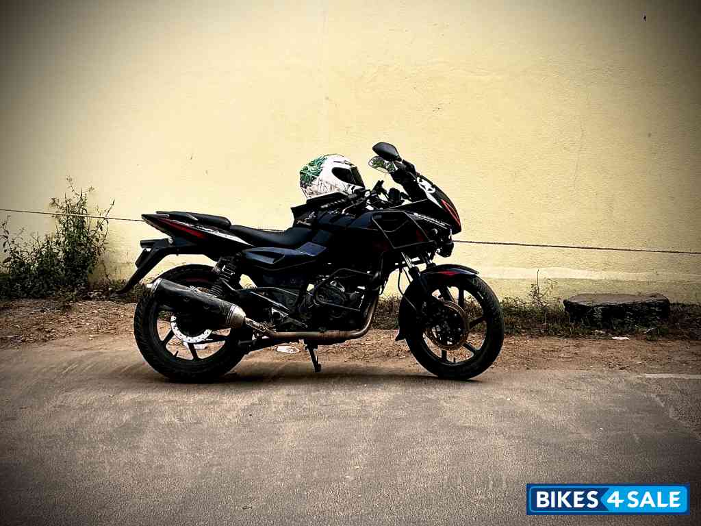 Red With Black Bajaj Pulsar 220F