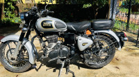 Silver Royal Enfield Classic 350
