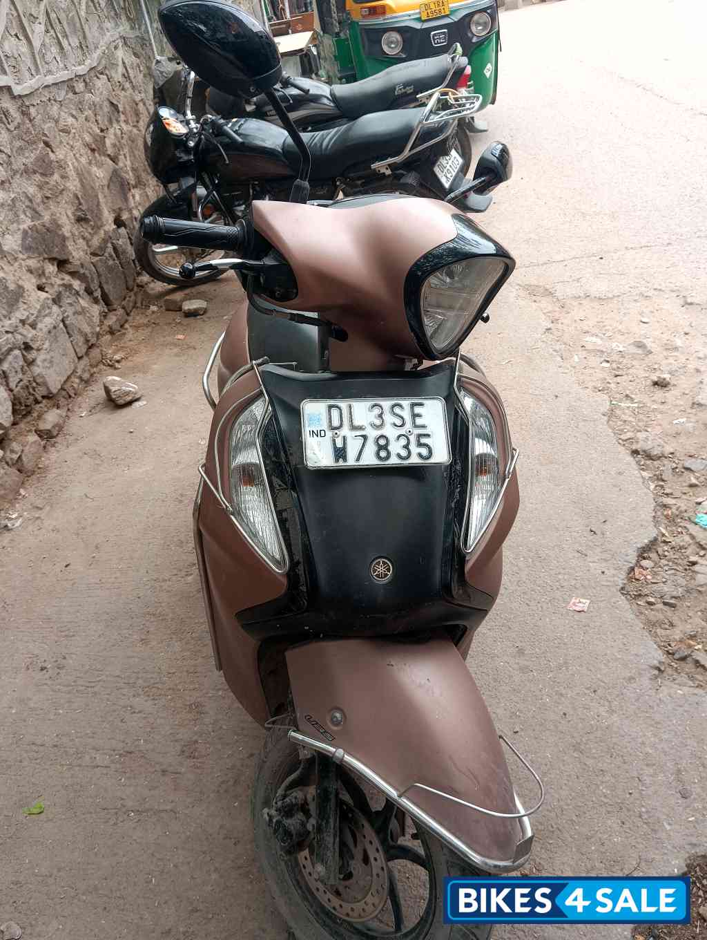 Copper Yamaha Fascino 125 Fi Hybrid