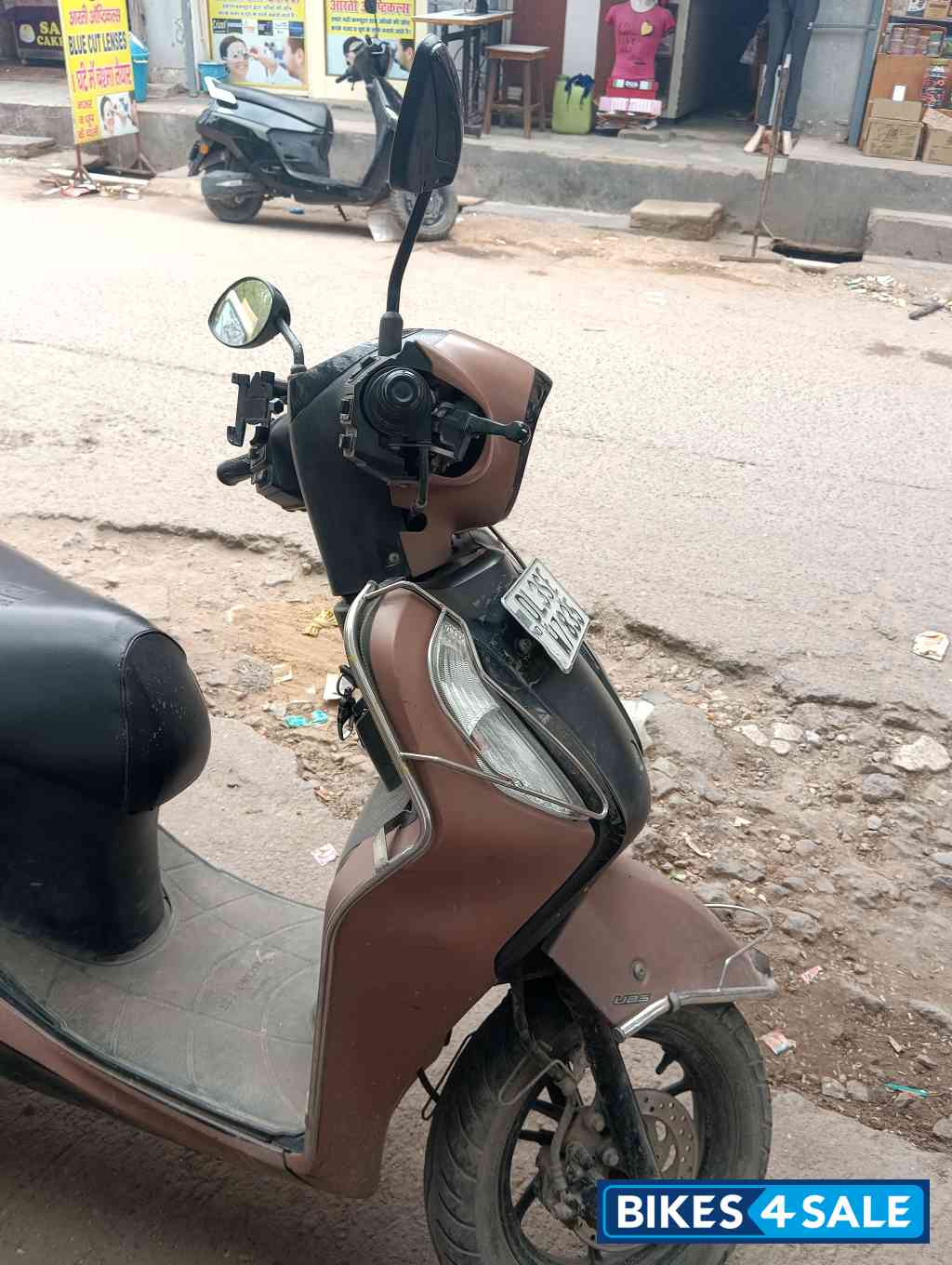 Copper Yamaha Fascino 125 Fi Hybrid