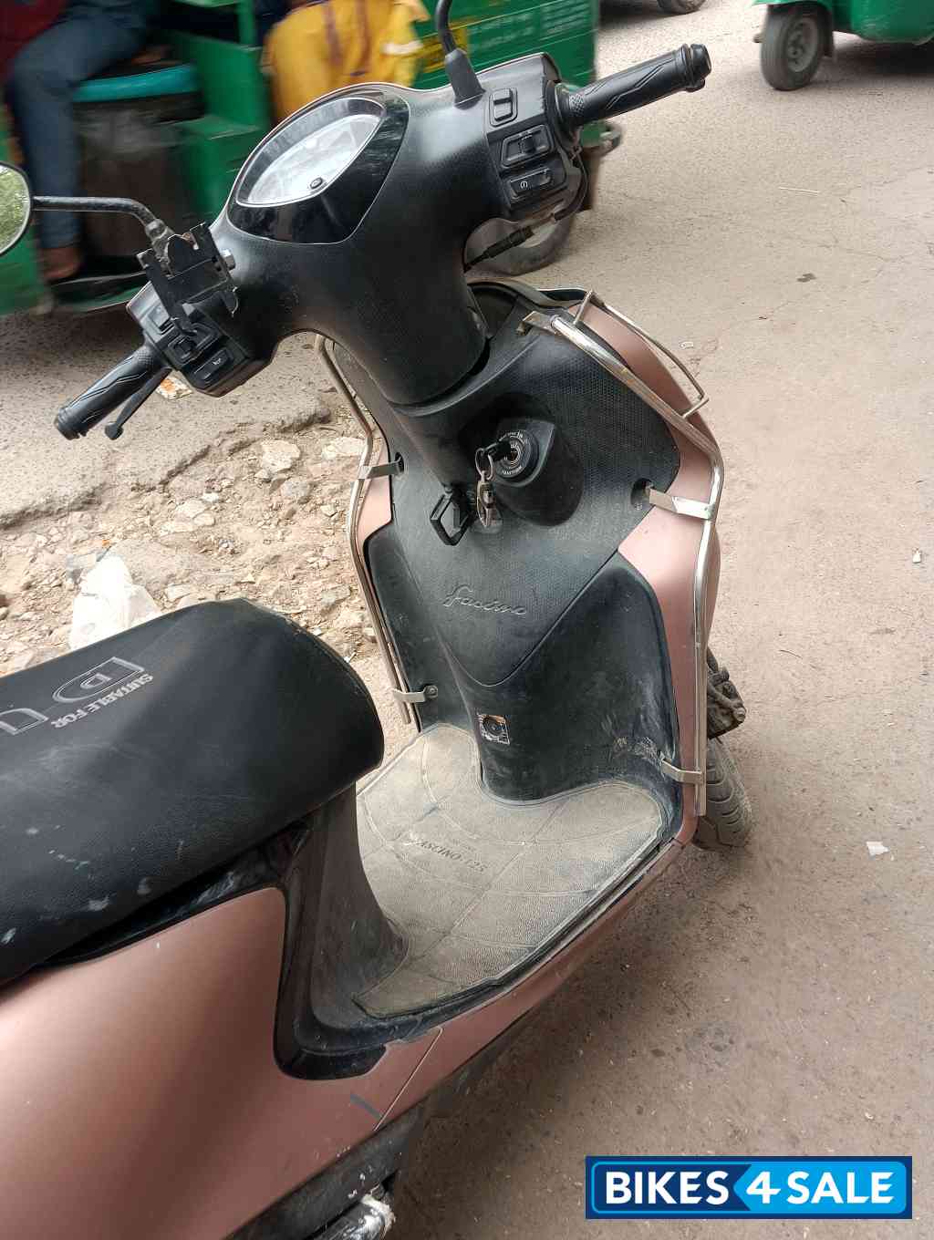 Copper Yamaha Fascino 125 Fi Hybrid