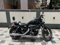 Black Harley Davidson Iron 883