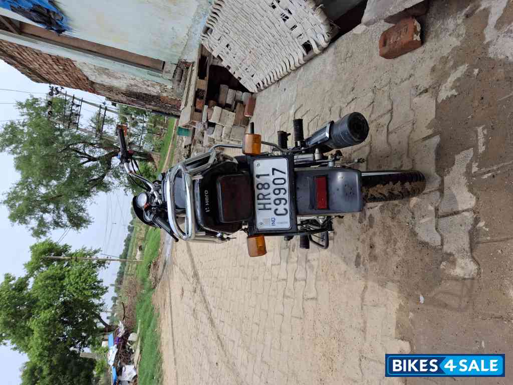 Black Grey Stripe Hero Splendor Plus IBS i3s