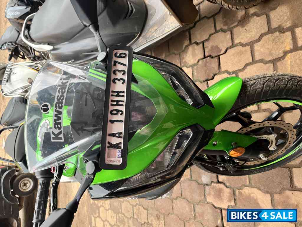 Candy Lime Green Kawasaki Ninja 300 BS6