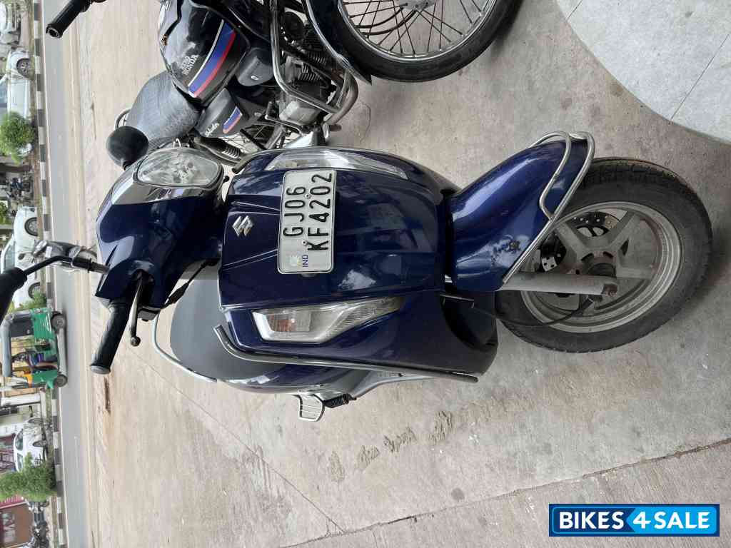 Blue Suzuki Access 125
