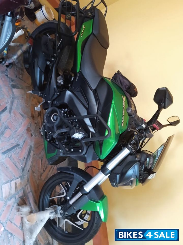 Green Bajaj Dominar 400 ABS BS6