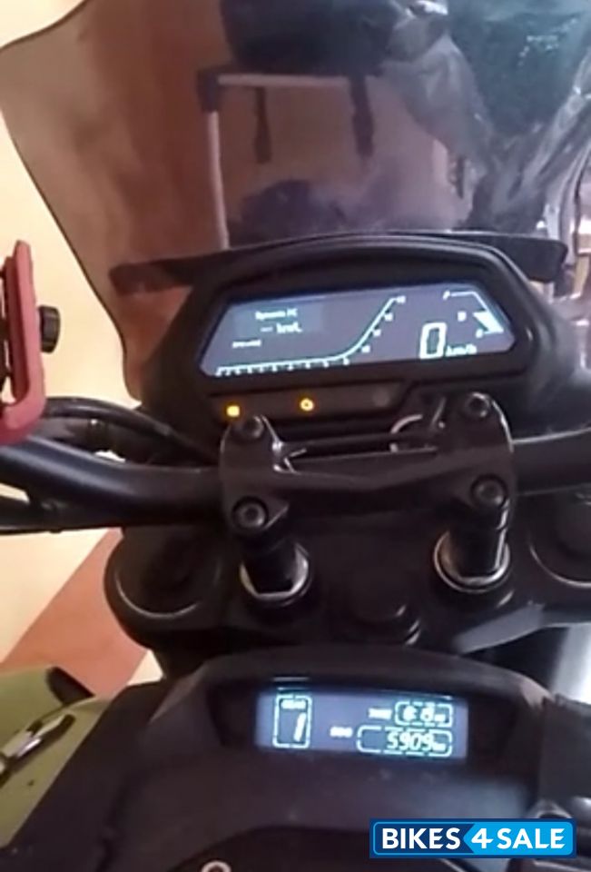 Green Bajaj Dominar 400 ABS BS6