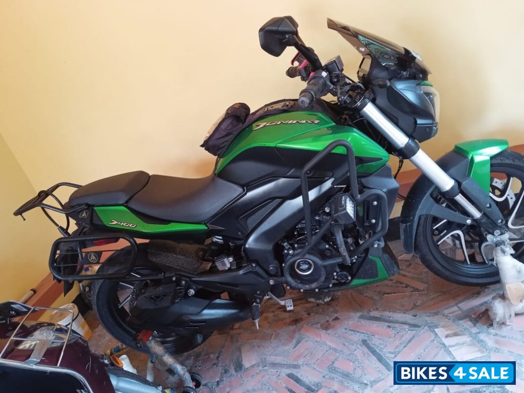 Green Bajaj Dominar 400 ABS BS6