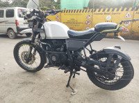 White Royal Enfield Himalayan