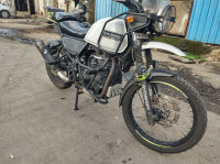 White Royal Enfield Himalayan