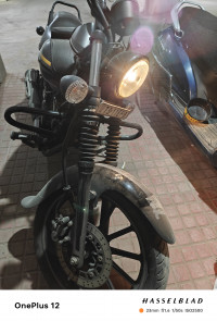 Dark Blue Bajaj Avenger Street 150